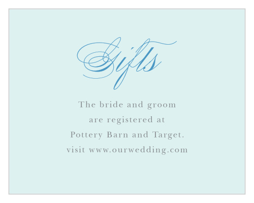 Our Watercolor Star Registry Cards combines classic charm with modern design in a way your guests will love.
