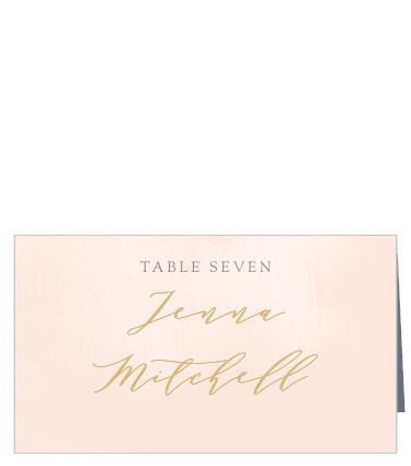Guide guests to their assigned reception seats with the Simple Romance Place Cards. 