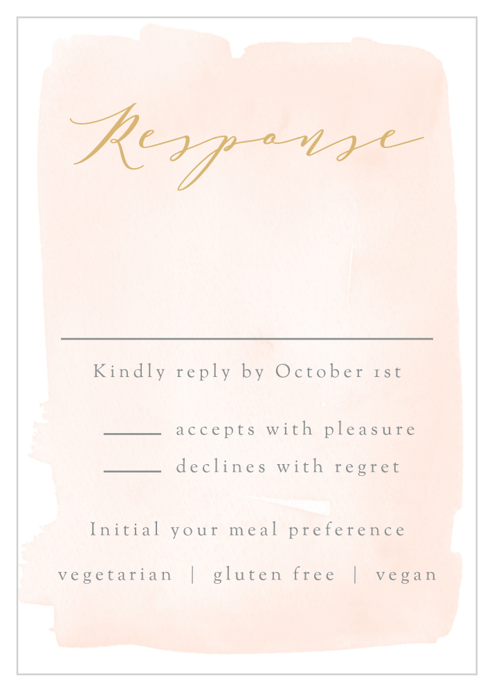 Simple Romance Response Cards