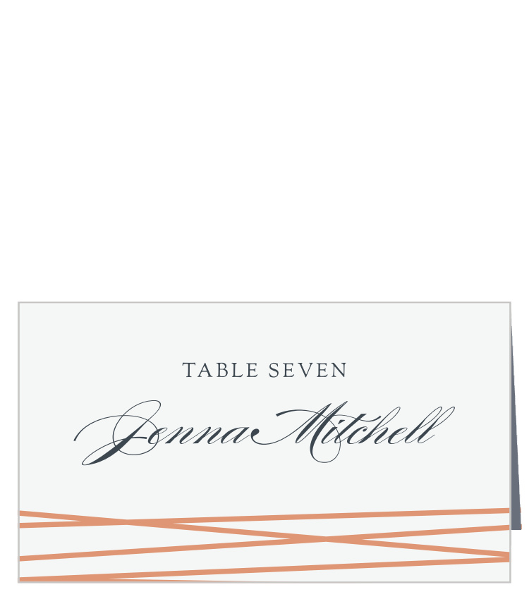 Formal Lines Place Cards