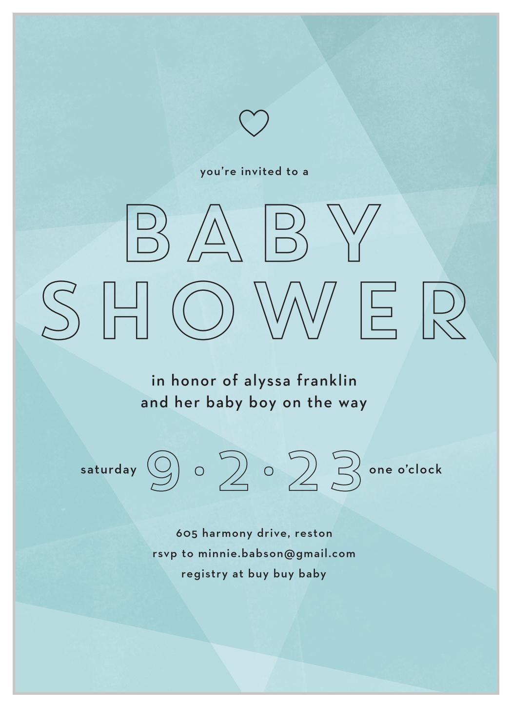 Pint Sized Baby Shower Invitations