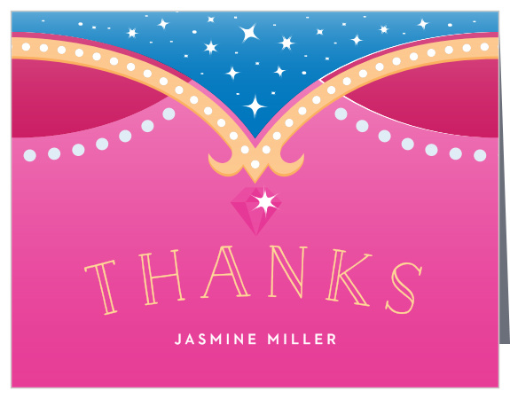 Show your guests the world with our magical Genie Jewels Children's Birthday Party Thank You Cards!