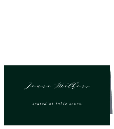 Ensure that everyone at your wedding will know exactly where to sit with our gorgeous Union of Souls Place Cards.