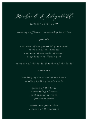 Union Of Souls Wedding Invitations by Basic Invite