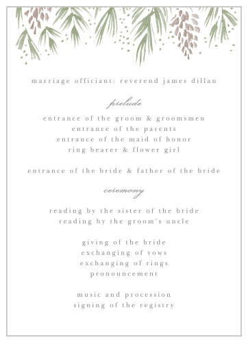 Winter Wonderland Wedding Invitations by Basic Invite