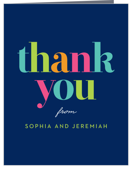 If your children's joint birthday party was a blast, why not send along these Twin Birthday Children's Birthday Party Thank You Cards?