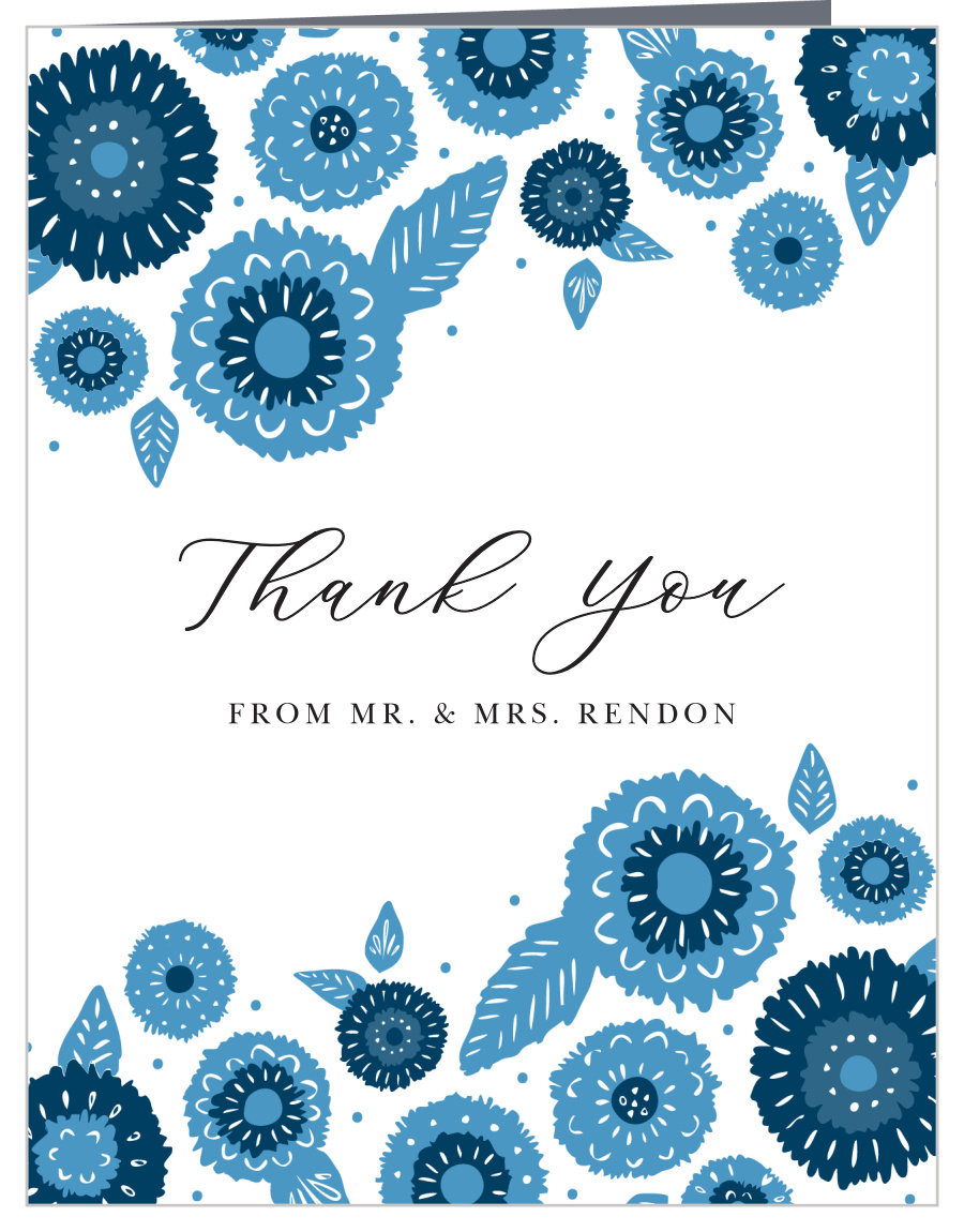 Mexico Fiesta Wedding Thank You Cards