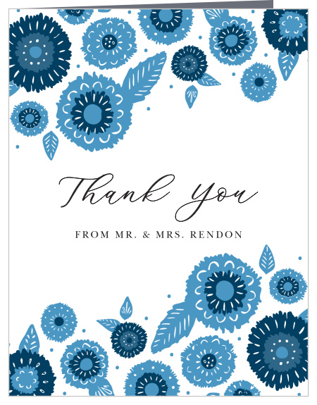 Our Mexico Fiesta Wedding Thank You Cards are the perfect way to show appreciation to your weddings guests! 