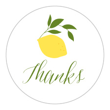 Celebrate the bride-to-be with our Lemon Grove Bridal Shower Stickers!