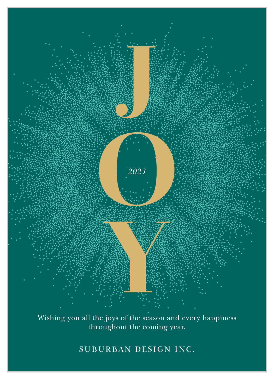 Joyful Year Corporate Holiday Cards