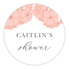 Grab our Hydrangea Blooms Bridal Shower Stickers to add a touch of whimsy to your invitations or thank you cards!
