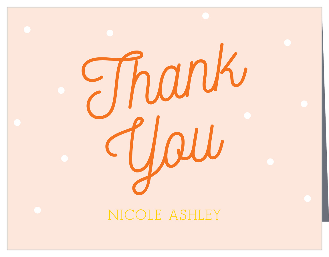Manis & Mimosas Bridal Shower Thank You Cards