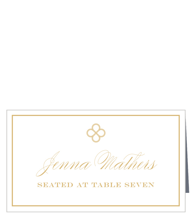 Irish Cross Place Cards