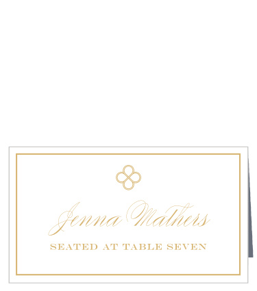 Without our Irish Cross Place Cards, your guest will be thinking "Irish I knew where I was supposed to sit!" 