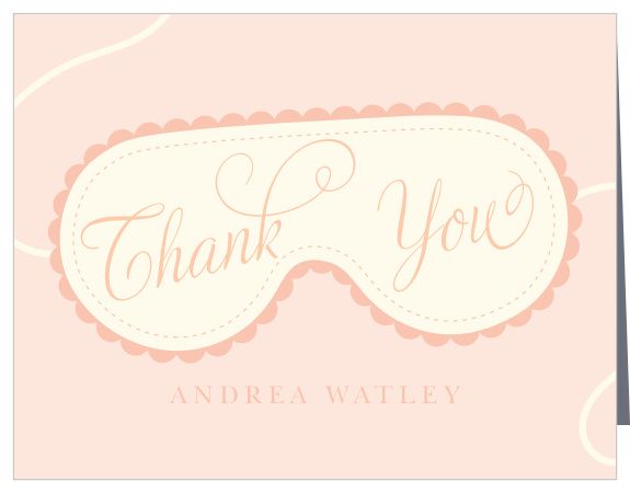 Thank your friends for helping you relax before your big day with our Spa Day Bridal Shower Thank You Cards!