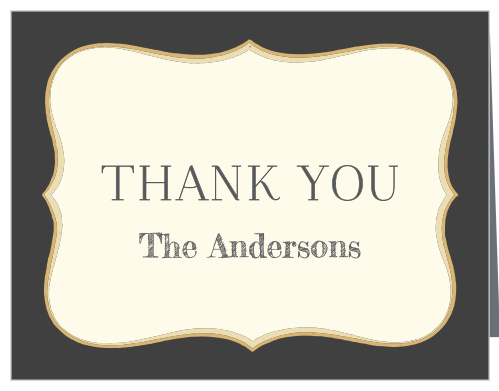 Dark Fairytale Wedding Thank You Cards