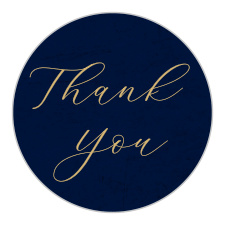 Decorate your thank you cards with our Moody Calligraphy Wedding Stickers!  