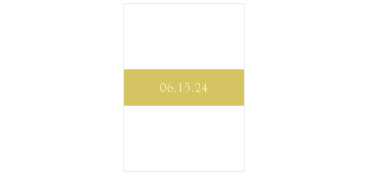 Our Irish Deco Belly Bands are a perfect way to add a memorable touch to your wedding invitations.