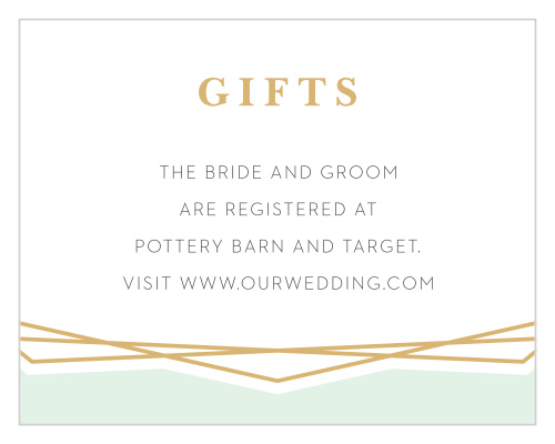As you embark on your new life together, make sure you and your partner have everything you need with our Modern Simplicity Registry Cards!
