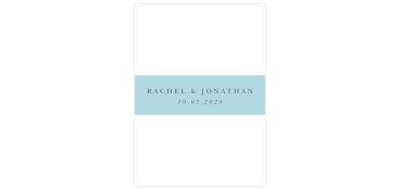 Our Stained Glass Wedding Belly Bands help you keep your wedding invitation package neat and organized!  
