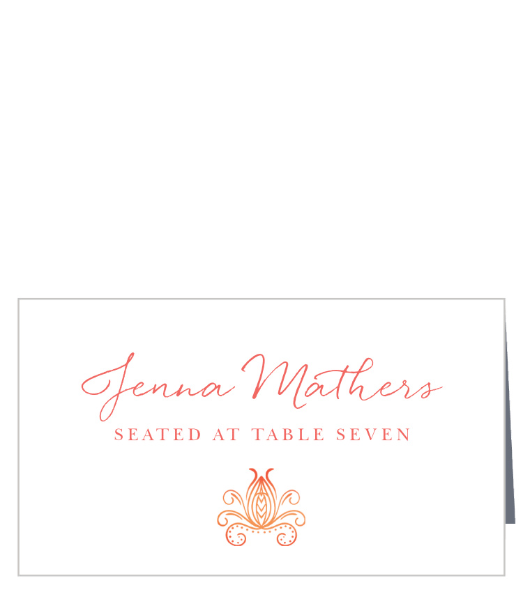 Painted Love Place Cards