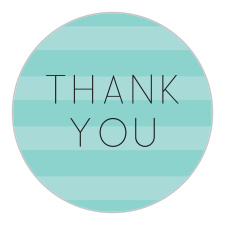 Seal your envelopes and decorate your stationery with the beautiful style of our Breakfast Blue Bridal Shower Stickers. A lovely combination of modern minimalism and classic colors, these stickers are an excellent addition to your party planning.