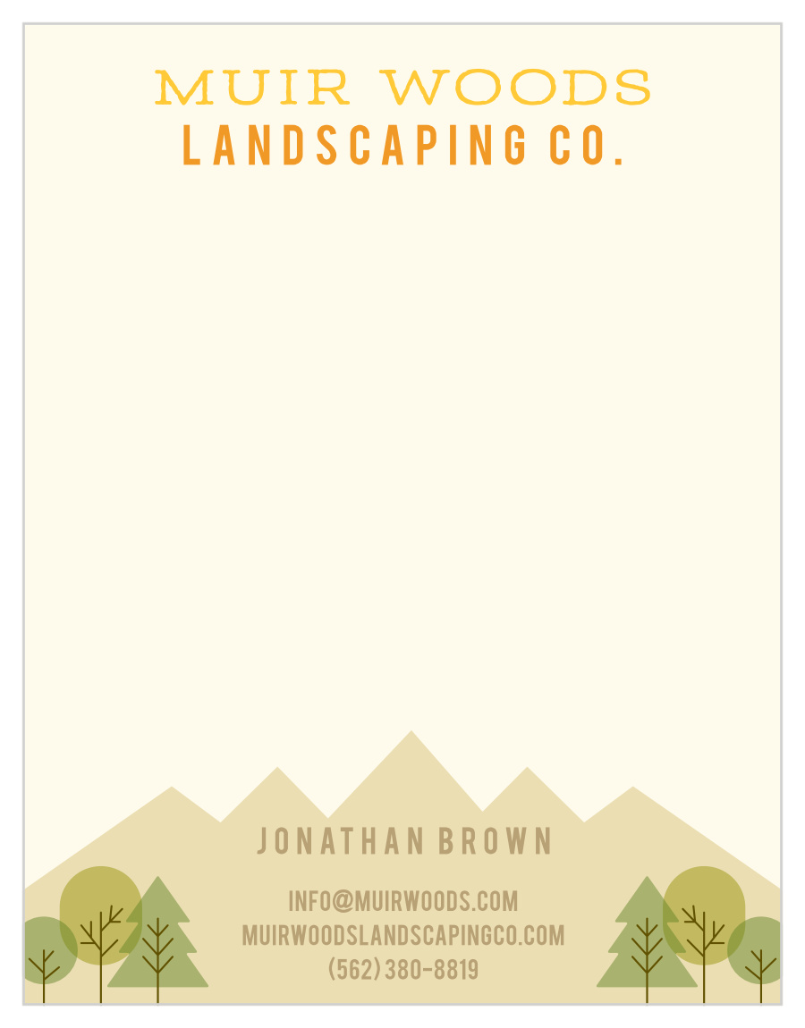 Forest Care Business Stationery
