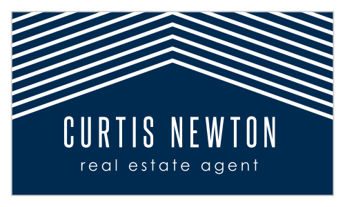 Represent you and your business with our Bold Chevron Business Cards.