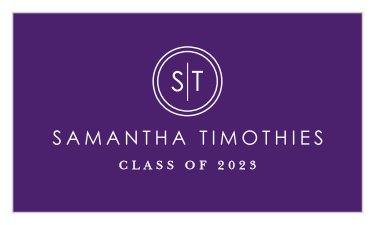 Our Classic Student Business Cards are perfect for any student trying to get their name out.