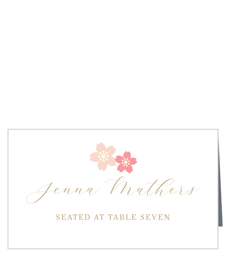 Sweet Blossoms Place Cards