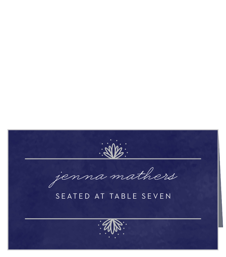 Classic Texture Place Cards
