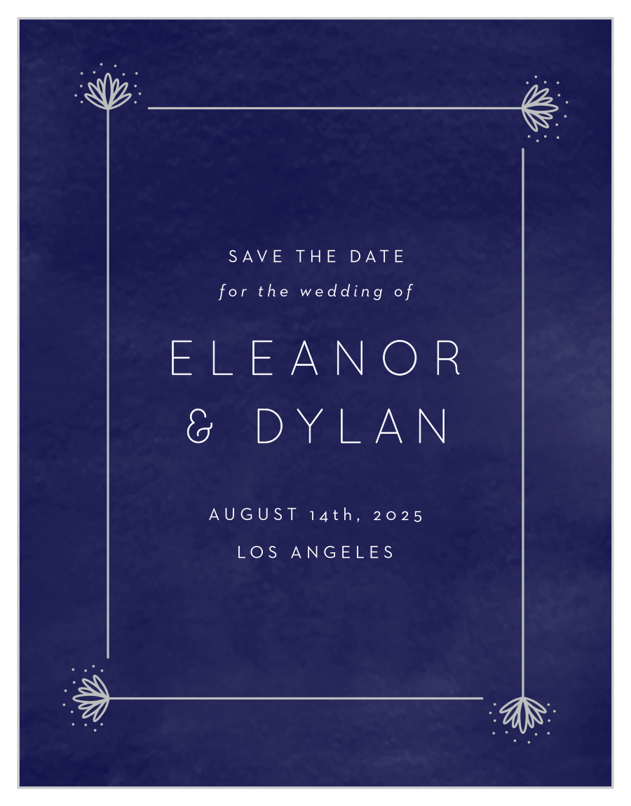Classic Texture Save the Date Magnets