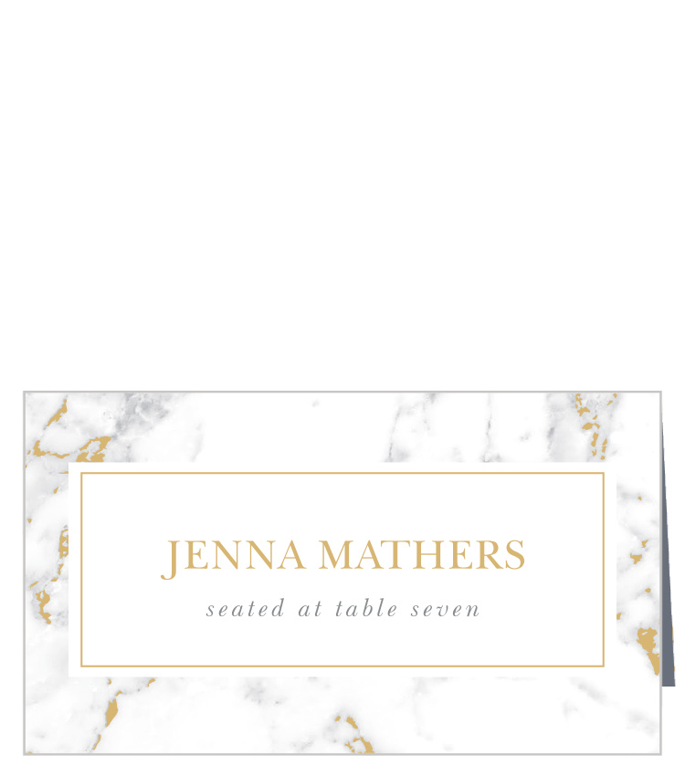 Cool Marble Place Cards