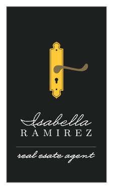 Open the door of possibility to your clients with our Front Door Business Cards.