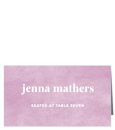 With Fresh Paint Place Cards your guests will be both directed to their seats and made to feel welcomed to your reception festivities.