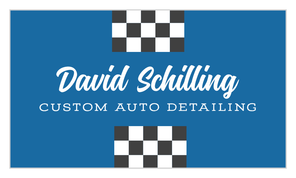 Checkered Flag Business Cards