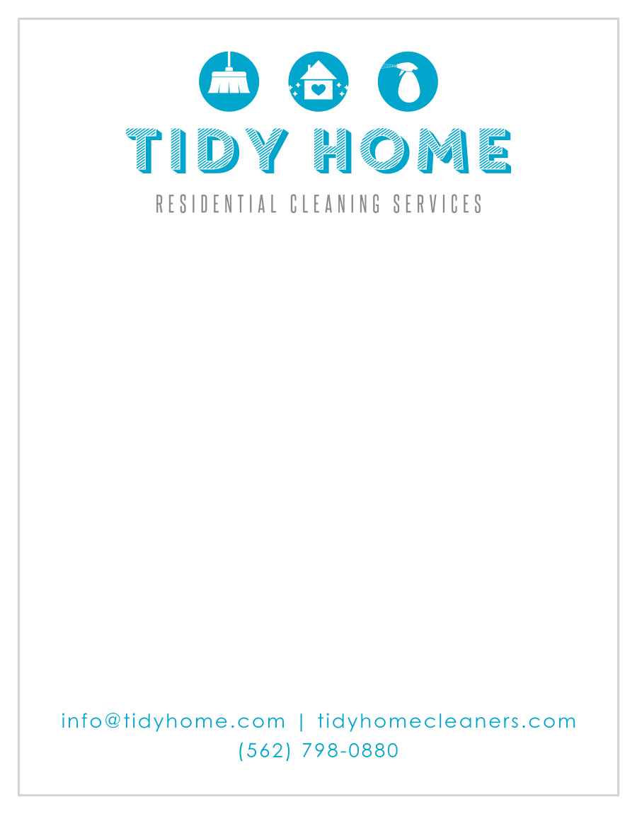Iconic Clean Business Stationery