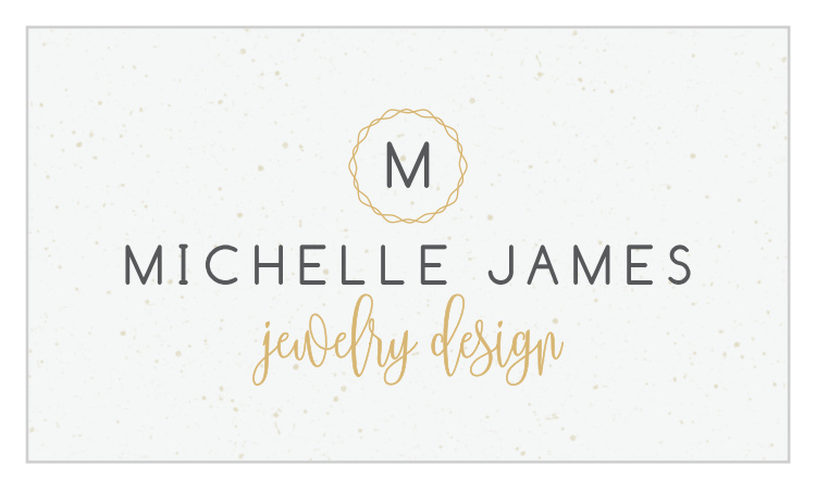 Gold Rings Business Cards