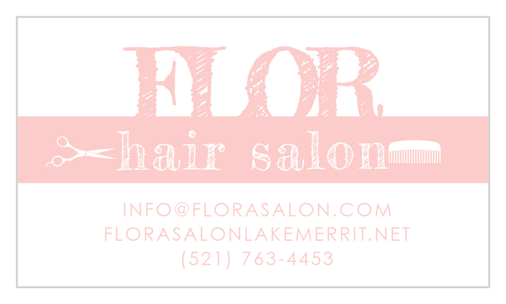 Iconic Salon Business Cards