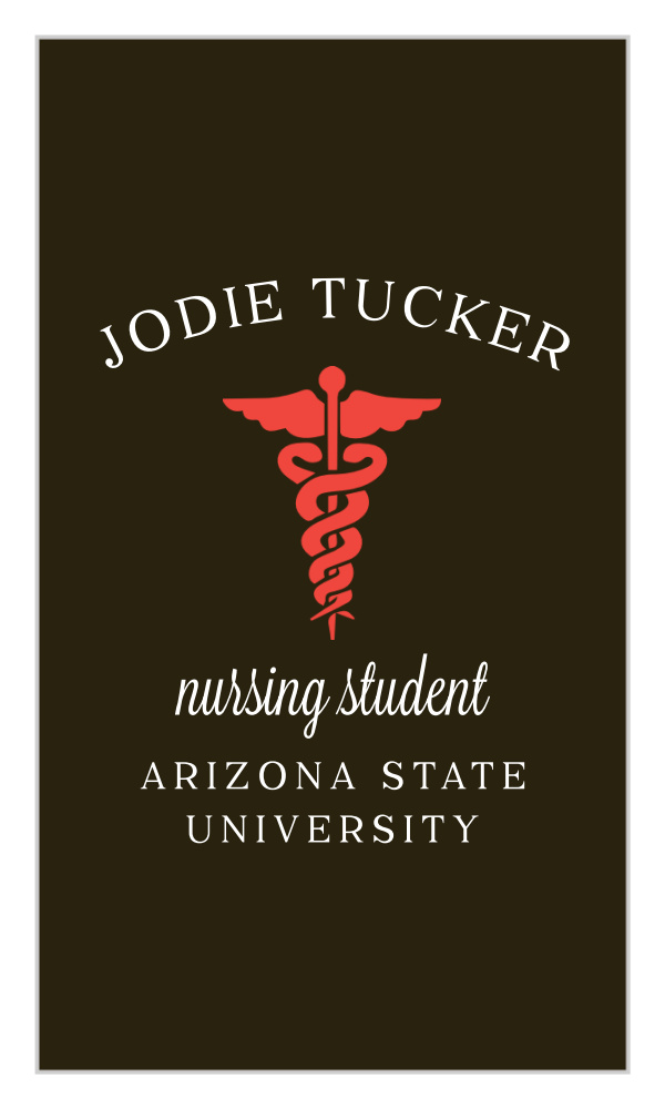 Nursing Student Business Cards
