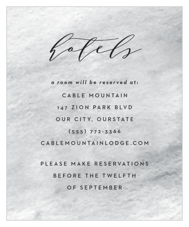 Help your guests have the best stay possible with our Luxe Watercolor Accommodation Cards!