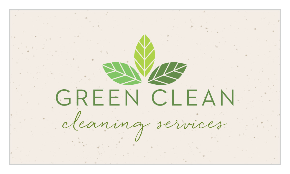 Organic Clean Business Cards