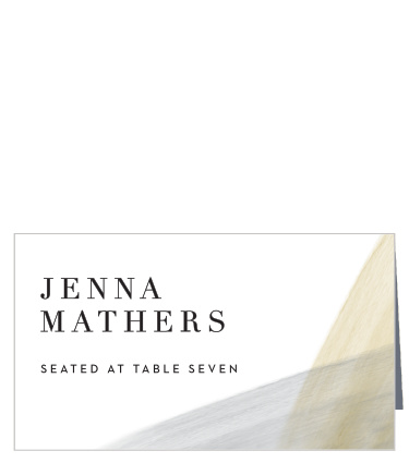Ensure your guests know exactly where to be with the Luxe Watercolor Place Cards!