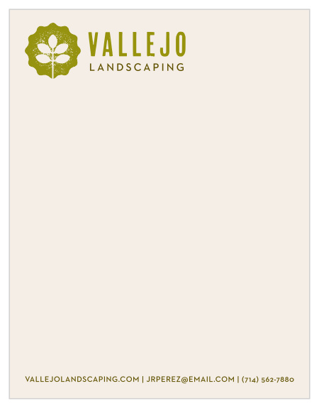 The perfect addition to handwritten notes to your clients is our Textured Leaf Business Cards.