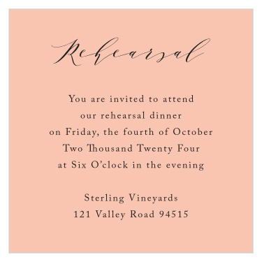 Bring together your closest friends and family with our Daisy Festival Rehearsal Cards!