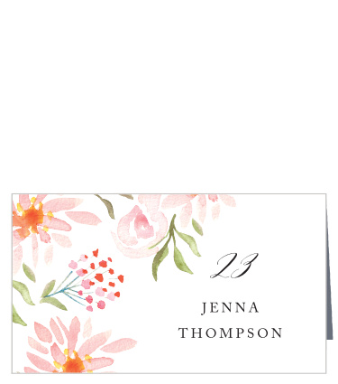 Guarantee your guests know exactly where to be with our Daisy Festival Place Cards!