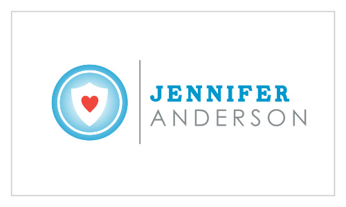 With our Insurance Shield Business Cards, your clients hold in their hands something truly representative of your reputation. A sheer white background guarantees that your company name truly pops, a combination of bright-blue and soft gray that's as easy to read as it is to love. With a colorful insignia to decorate the lefthand side, these cards help your first impressions turn into your best.