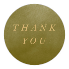 Watercolor reminiscent of the damp green forest floor adorns the background of our Moody Mountains Wedding Stickers.