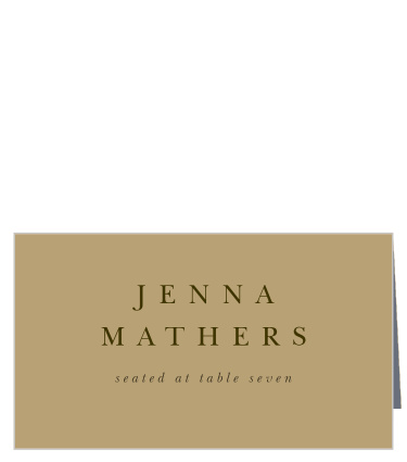 With Mountain Wildflowers Place Cards your guests will be both directed to their seats and made to feel welcomed to your reception festivities.