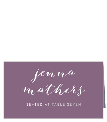 The simple design of our Hydrangea Blossom Place Cards makes it easy for your guests to locate their spots quickly and easily!